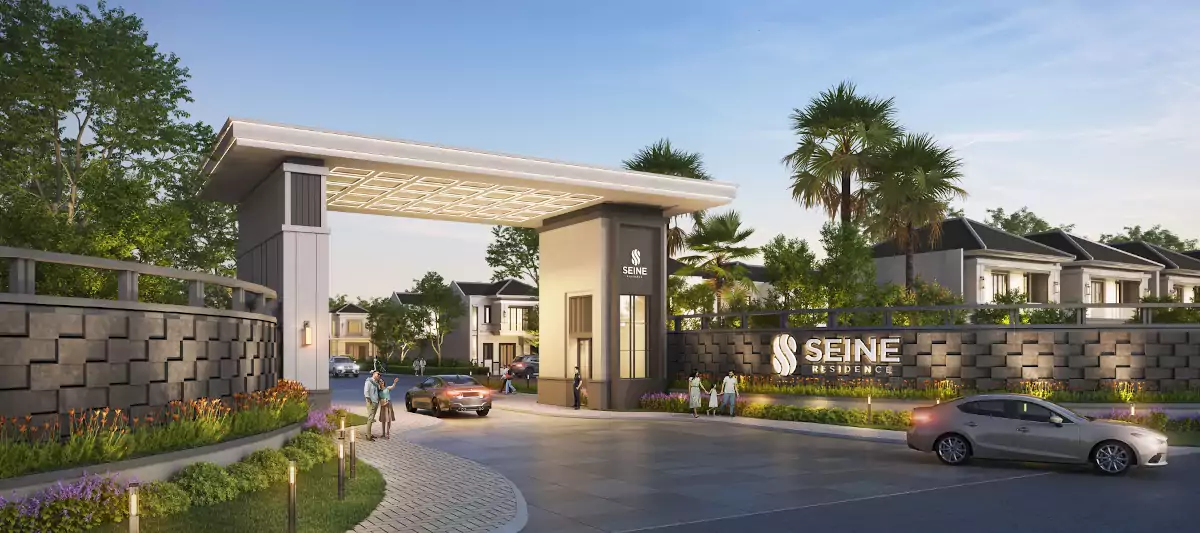Gerbang Utama Seine Residence
